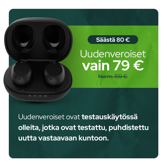 Recycled TinyS® JÄTTIUUTINEN