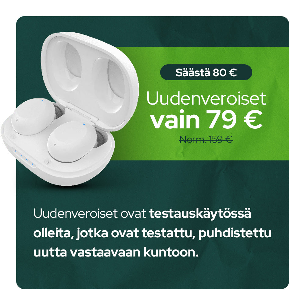 Recycled TinyS® JÄTTIUUTINEN