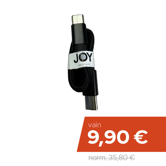 2 kpl  x C2C fast fabric cable - SALAINEN ALE