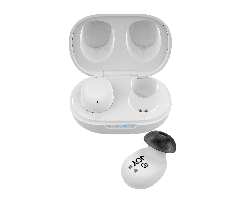 TinyS® White + Pink Beanie