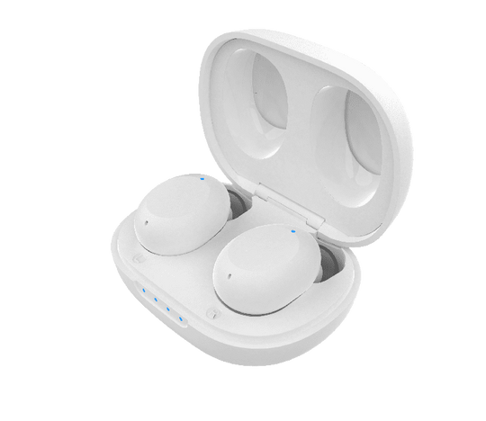 TinyS® White + Pink Beanie